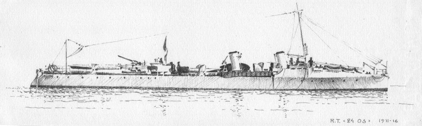 1916 - Torpediniera '24 OS'